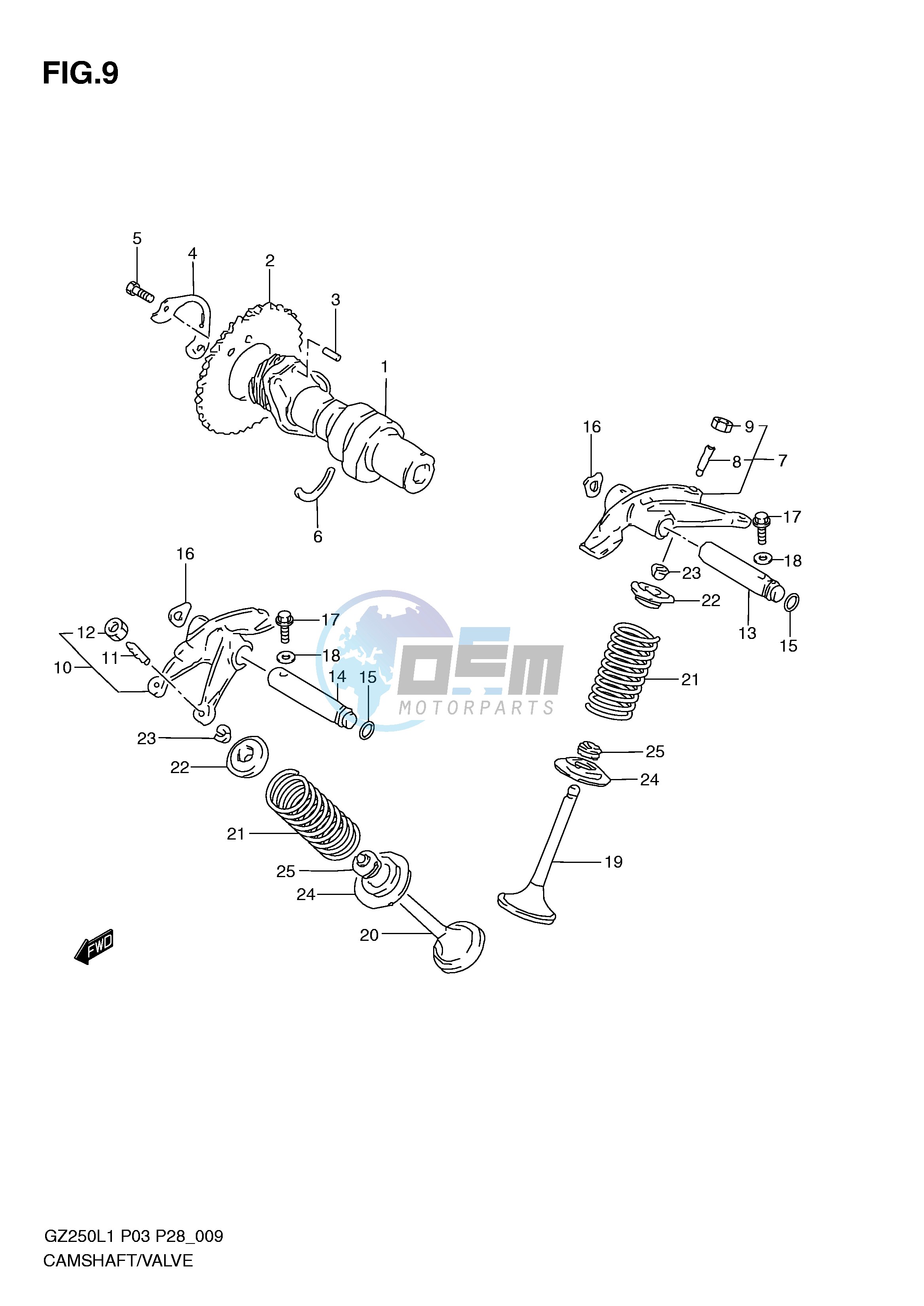 CAM SHAFT VALVE