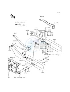 VULCAN 900 CLASSIC VN900BGFA GB XX (EU ME A(FRICA) drawing Muffler(s)