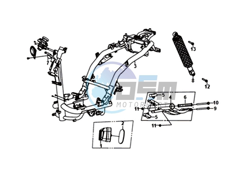 FRAME / ENGINE MOUNT