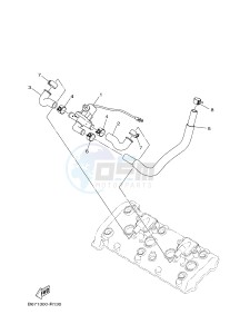 MTN1000 MT-10 (B678) drawing AIR INDUCTION SYSTEM