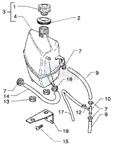 X9 180 Amalfi drawing Expansion tank