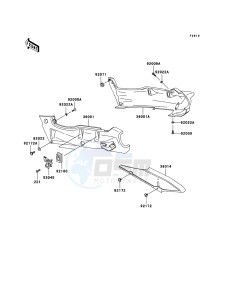 ZZR600 ZX600E6F GB XX (EU ME A(FRICA) drawing Side Covers/Chain Cover