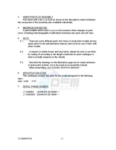 LT-Z400 (E19) drawing * CATALOG PREFACE *