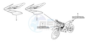 CRF80F 100 drawing MARK (CRF80F4/CRF100F4)