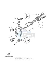 FT9-9DMHL drawing CRANKSHAFT--PISTON