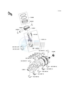 ZX 1400 A [NINJA ZX-14] (A6F-A7FA) A7FA drawing CRANKSHAFT_PISTON-- S- -