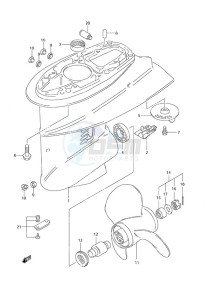 DF 30 drawing Gear Case