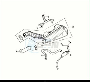 FIDDLE II 50 EFI (AF05W6-EU) (M2) drawing AIR CLEANER