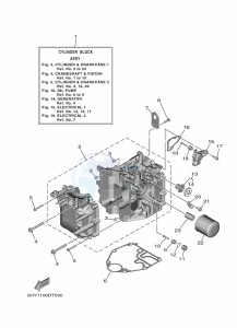 F25GWHL drawing CYLINDER--CRANKCASE-1