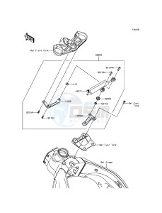 NINJA_ZX-6R ZX636EFF FR GB XX (EU ME A(FRICA) drawing Accessory(Steering Damper)