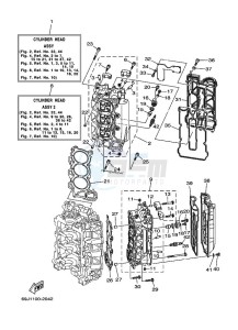 F225AETX drawing CYLINDER--CRANKCASE-2