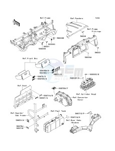 KAF 950 F [MULE 4010 DIESEL 4X4] (F9F-FAF) FAF drawing LABELS