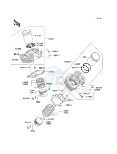 VN 1500 B [VULCAN 88 SE] (B1-B3) N8F drawing CYLINDER_PISTON-- S- -