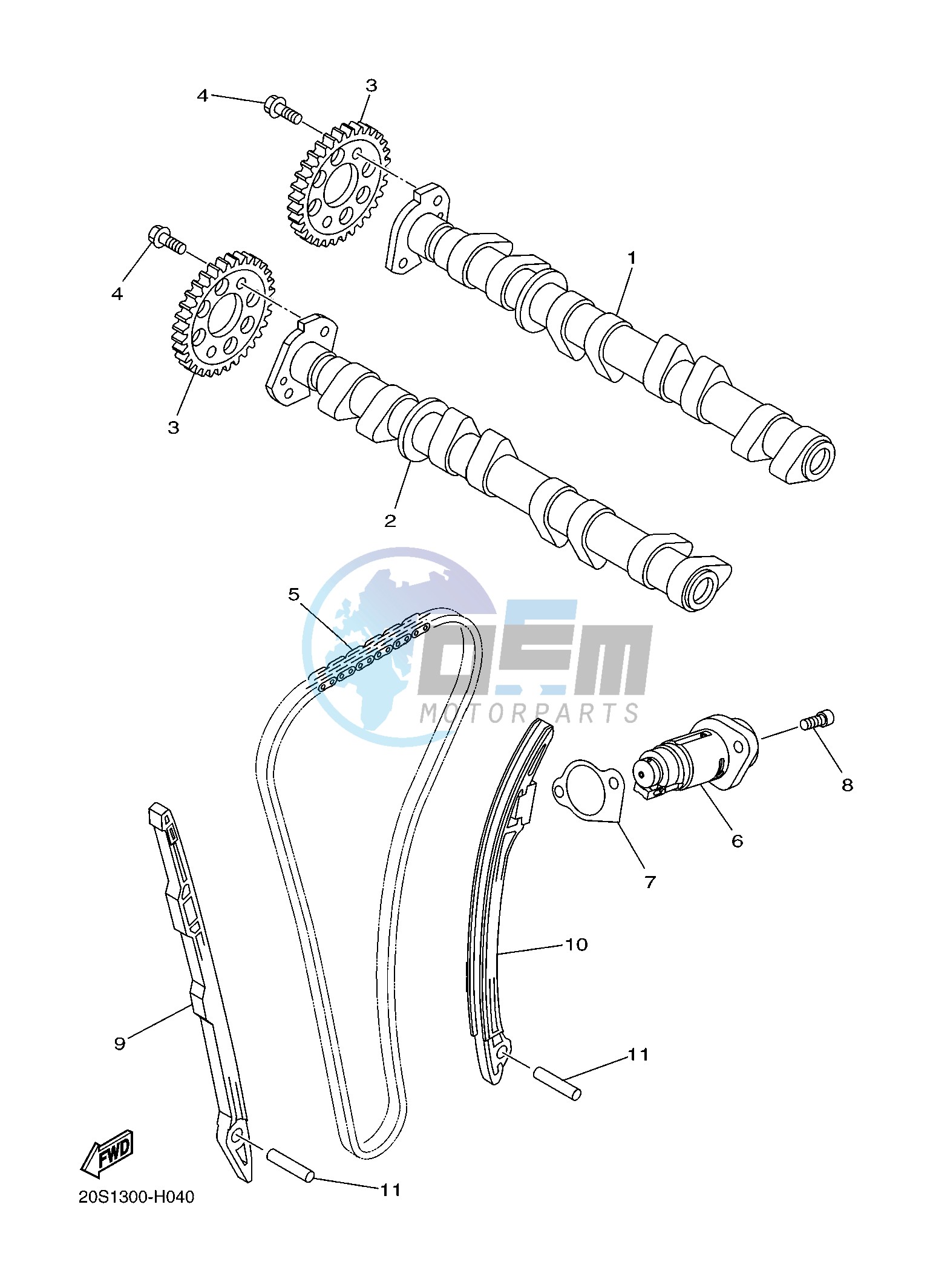 CAMSHAFT & CHAIN