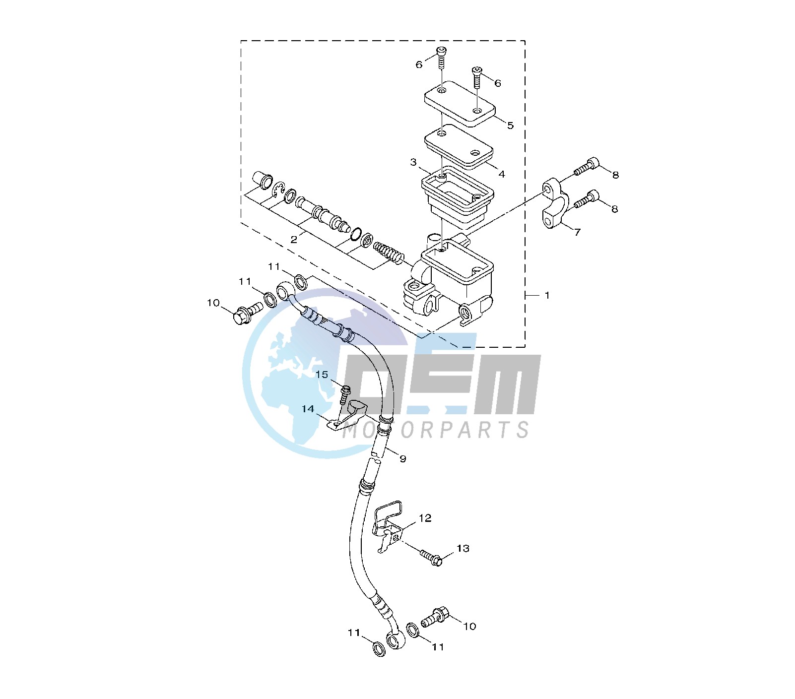 FRONT MASTER CYLINDER