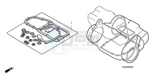 CBR1000RR9 Korea - (KO / MK) drawing GASKET KIT B