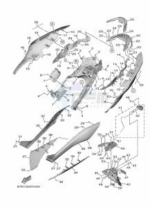 CZD300-A XMAX 300 (BBA1) drawing CRANKSHAFT & PISTON