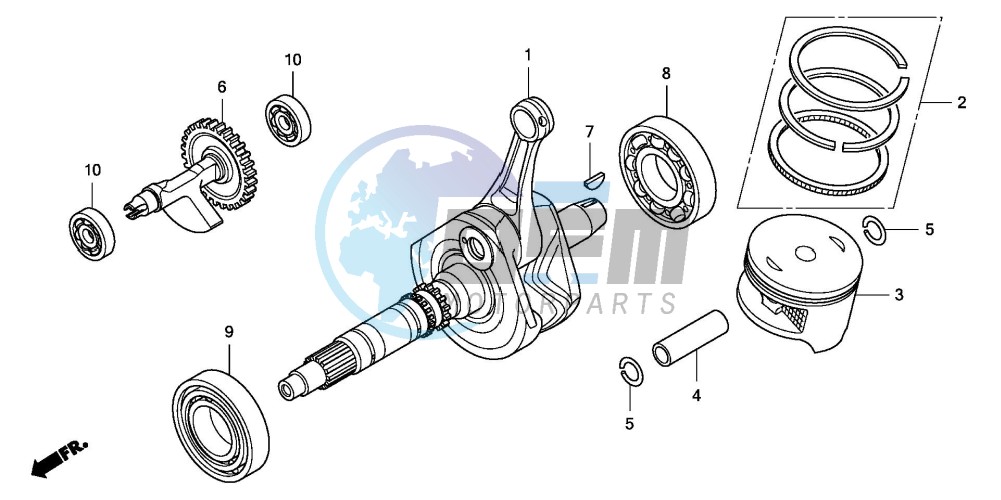 CRANKSHAFT/PISTON