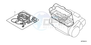 CB1300A9 Europe Direct - (ED / ABS MME TWO) drawing GASKET KIT A (CB13009/S9/A9/SA9)