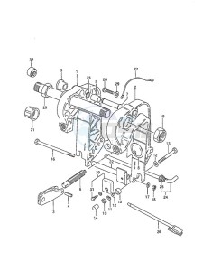 DT 30c drawing Clamp Bracket (1988 to 1993)