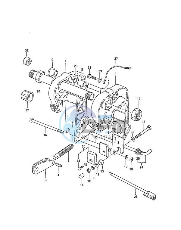 Clamp Bracket (1988 to 1993)