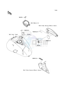 VN 2000 F [VULCAN 2000 CLASSIC LT] (6F-7F) F7F drawing LABELS