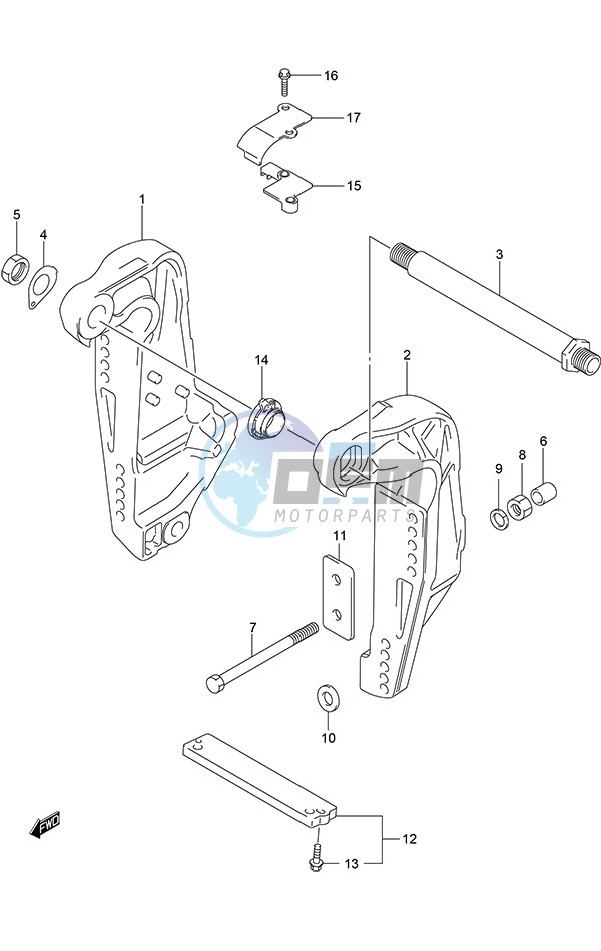 Clamp Bracket (Model: TG/ZG)