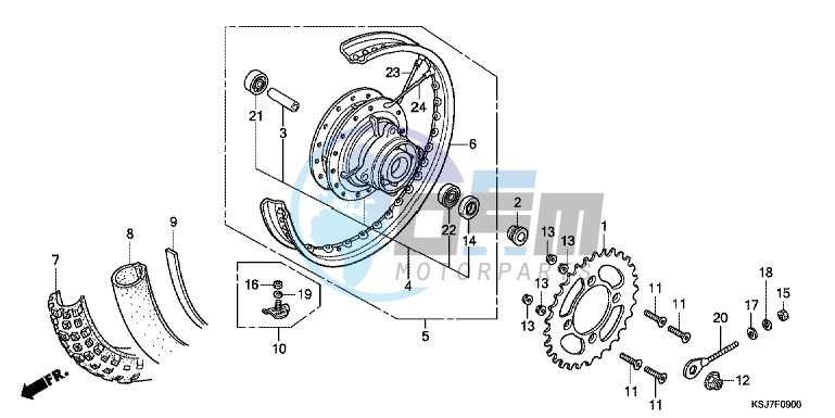 REAR WHEEL