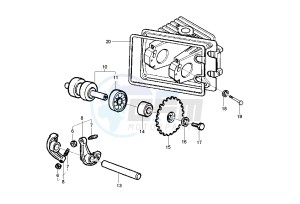 Zip 50 4T drawing Camshaft