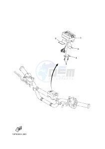 YFM350R YFM350RB RAPTOR 350 (10P9 10P9) drawing METER