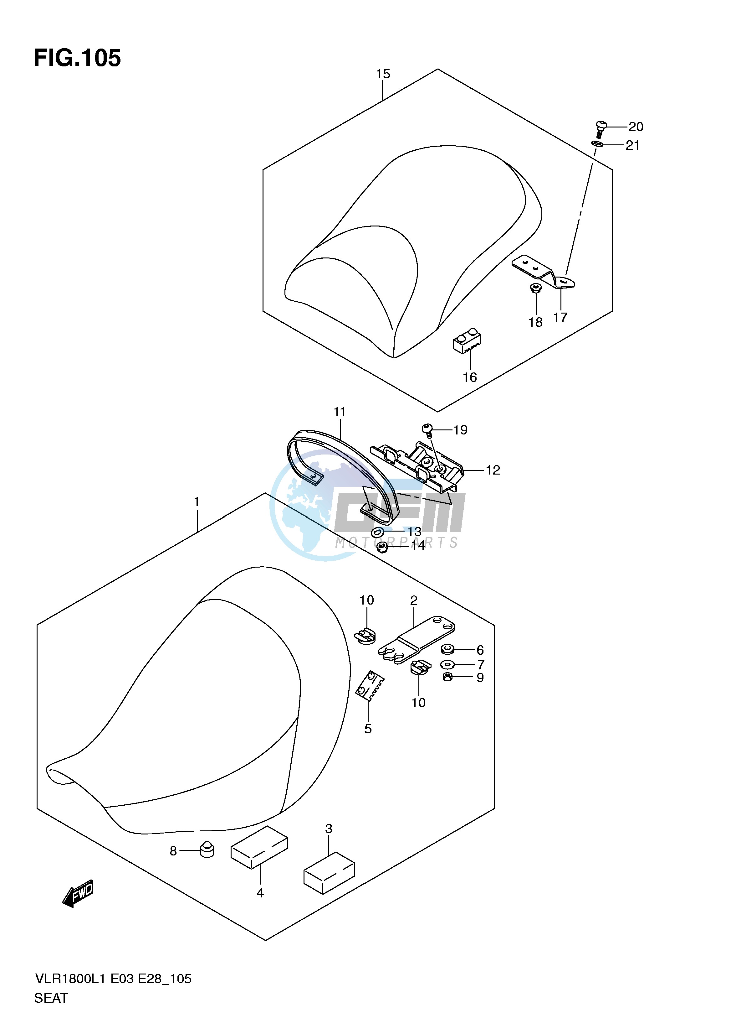 SEAT (VLR1800L1 E3)