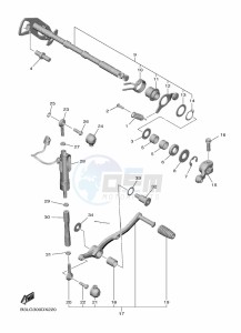 YZF1000D YZF-R1M (B4SJ) drawing SHIFT SHAFT