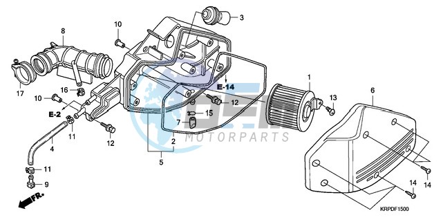 AIR CLEANER (SCV100F9-TU)