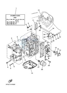 F40BETL drawing CYLINDER--CRANKCASE-1