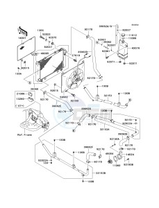 KAF 620 G [MULE 3000] (G6F-G8F) G7F drawing RADIATOR