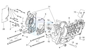 Atlantic 125-200-250 drawing Crankcase