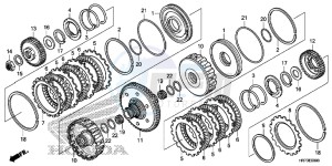 TRX420FA6H Europe Direct - (ED) drawing CLUTCH