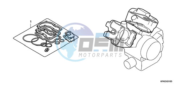 GASKET KIT A