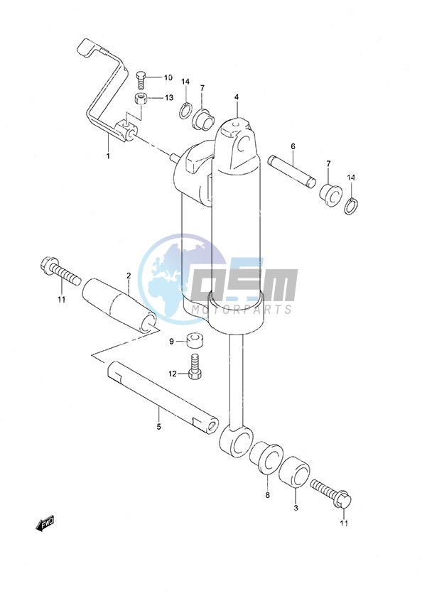 Gas Cylinder Gas Assist Tilt