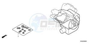 VT750CA9 KO / MK ST drawing GASKET KIT B