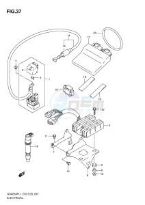 GSX650F (E3-E28) Katana drawing ELECTRICAL (GSX650FAL1 E28)