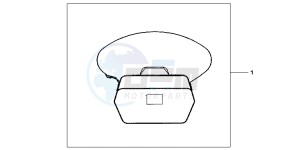 NSC110WHB drawing INNERBAG TOPBOX