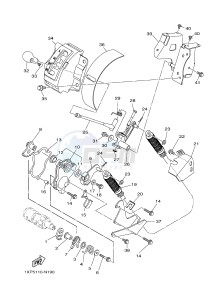 YXC700E YXC700PF VIKING VI (2US3) drawing SHIFT SHAFT