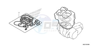 CB500XAE CB500X ABS UK - (E) drawing GASKET KIT A