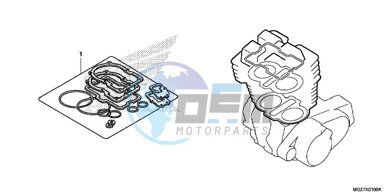 GASKET KIT A