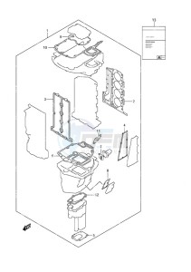 DF 70A drawing Gasket Set