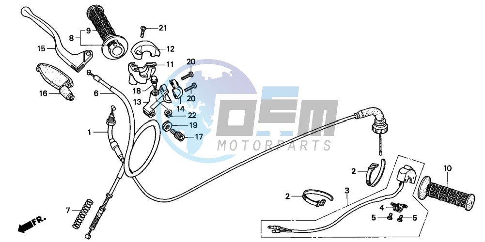 HANDLE LEVER/SWITCH/CABLE