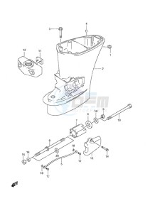 DF 40 drawing Drive Shaft Housing