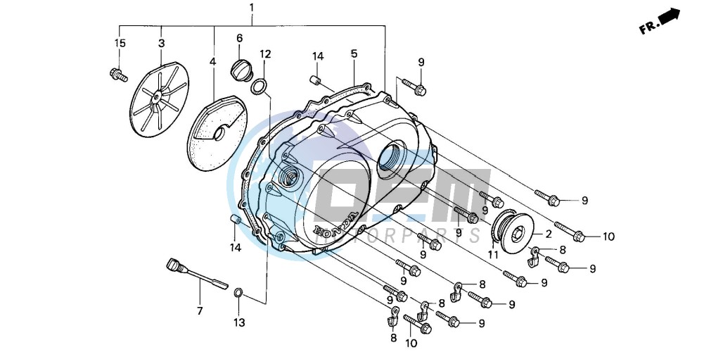 RIGHT CRANKCASE COVER