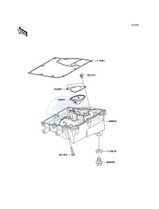 VERSYS KLE650CEF XX (EU ME A(FRICA) drawing Oil Pan